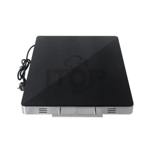 Electric Hot Tray Ceramic Plate Food Warming Plate Glass Embedded Surface Wire Control Hot Plate Buffet 220V