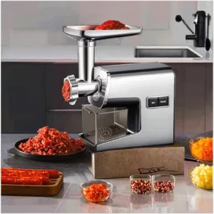 Electric Household Kitchen Meat Grinder & Vegetable Slicer Home Use Sausage Mincer Machine