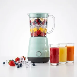 Electric Household Multi Functional Touchpad Commercial Kitchen Blender Machine Low Noise Fruit Vegetable Mixer