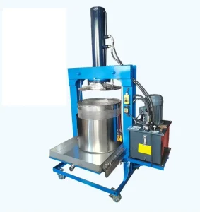 Electric Hydraulic Automatic Cold Press Juicer Machine for Processing Vegetables Lemons Fruits Wine Cherries