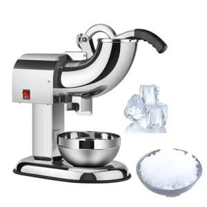 Electric Ice Shaver Machine Ice Crusher Snow Cone Maker Shaved Ice