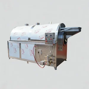 Electric Induction Gas Heating Wheat Roasting Machine Soybean Toaster Chestnut Nut Roaster Machine