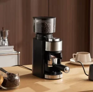 Electric Industrial Professional Coffee Bean Grinder Cafe Grinding Machine Commercial Italian Espresso Mill Coffee Grinder