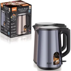Electric Kettle 1500W 2.0L Rapid Boiling Daily Water Heating for Home Kitchen Use