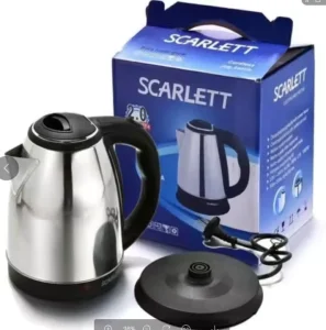 Electric Kettle 2L Cordless 360 Degree Rotational Base Stainless Steel Multi Temperature Control Boil Dry Protection Portable