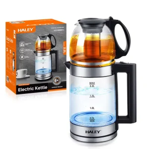 Electric Kettle Double Layer Glass