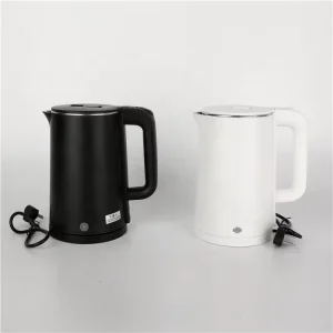 Electric Kettle Manufacturer New Model White and Black Stainless Steel Electric Kettle