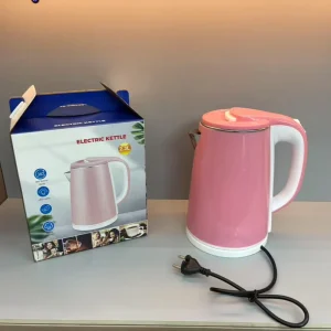 Electric Kettle Stainless Steel Remote Control Automatic Shut off Double layer Insulation 2.3L Household