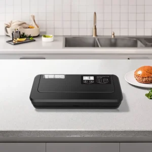 Electric Kitchen Vacuum Sealer Machine Food Saver Container with Easy to Use Vac Seal Buttons