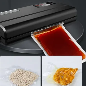 Electric Kitchen Vacuum Sealer for Commercial & Household Use Large Capacity Automatic Food Container Sealing Machine