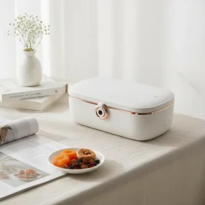 Electric Lunch Box Food Warmer 900mL Stainless Steel Inner Pot Plastic Housing Household Use 45W 220V CE ROHS CCC