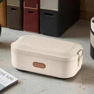 Electric Lunch Box Food Warmer Portable Household Car Outdoor Use Stainless Steel Digital Control
