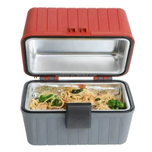 Electric Lunch Box Oven for Truck Portable Food Warmer Heated Lunch Box 12V Car Stove Van Life Travel or Construction
