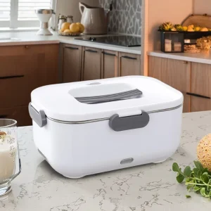 Electric Lunch Box with Water Free Heating 2L Large Capacity