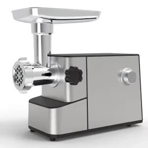 Electric Meat Grinder 700W Stainless Steel for Cheese and Vegetable Shredding