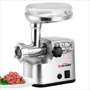 Electric Meat Grinder Competitive Price High Quality Household Automatic Meat Grinder Slicer Stainless Steel 1800W Quiet