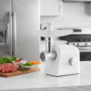 Electric Meat Grinder Slicer Food Chopper Hachoir for Home Cooking Royal Family’s Fufu Pounding Machine for Meat Mincer Slicers