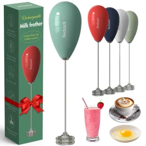 Electric Milk Frother Coffee Blender Portable Foam Frother