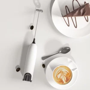 Electric Milk Frother Milk Foam Maker Handheld Whisk