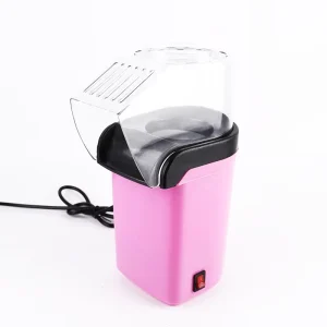 Electric Mini Automatic Hot Air Popcorn Maker with Plastic Housing for Household Use