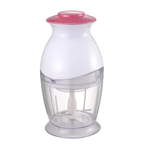 Electric Mini Food Chopper Meat Grinder with Pure Copper Motor and Stainless Steel Blades App-Controlled for Household Use