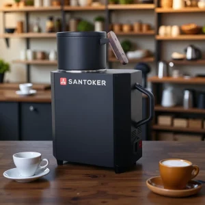 Electric Mini Home Coffee Roaster 100g Professional Sample Roasting Equipment for Car Use