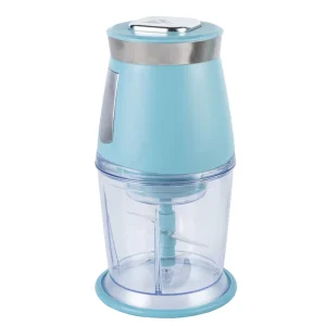 Electric Mini Home Meat Grinder 200W Plastic Housing Stainless Steel Blades CE Certified Safe Operation Easy Operate