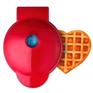 Electric Mini Round Classic Waffle Makers Household Use Non Stick Plates 350W