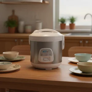 Electric Multi Rice Cooker with Non Stick Coating Inner Pot Stainless Steel Portable Fast Cooking 220V Household Hotel Use