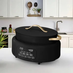 Electric Multifunction Stew Pot Non Stick Coating Slow Cooker Automatic Insulation Noodles Boiler Soup Measuring Cup Hotels
