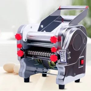 Electric Noodle Machine Pasta Noodle Maker Machine Commercial Household Stainless Steel Noodle Press Spaghetti Machine