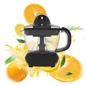 Electric Orange Citrus Juicer Fruit Orange Press Squeezer Household Appliance with Full Copper Motor and Two Cones