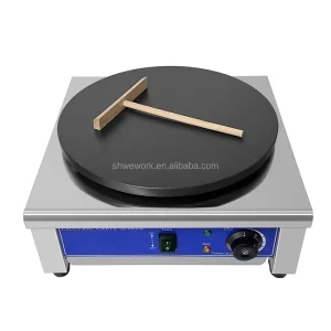 Electric Pancake Maker Machine Single Pan 3000W Commercial Crepe Maker