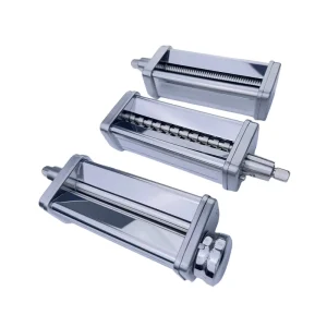Electric Pasta Maker Attachment with Fettuccine and Spaghetti Roller