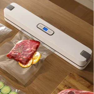 Electric Plastic Hand Held Food Saver Vacuum Sealer Machine for Household Use