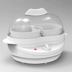 Electric Plastic One to Double Layers Egg Boiler Egg Cooker Steamer for Baby Food