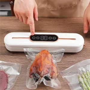 Electric Plastic Vacuum Food Sealer Machine Household Preservative with Free Vacuum Bag