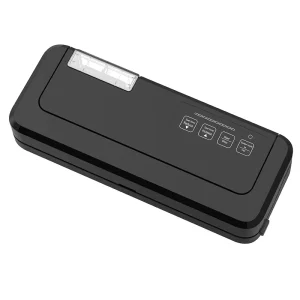 Electric Plastic Vacuum Sealer Kitchen Use Automatic Stand Table Top 29CM Sealing Width 80KPa Vacuum Pressure Household