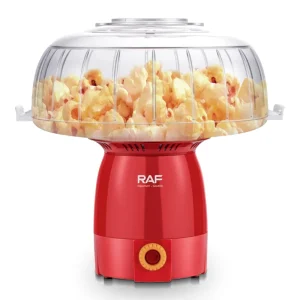 Electric Popcorn Maker R.0003 1200W Hot Air Popper 60g Large Capacity Easy Clean Fast Popcorn Machine for Home Party Use