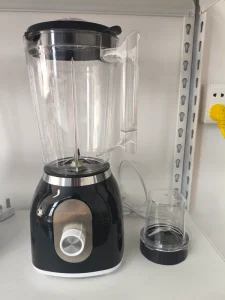 Electric Portable Blender Food Processor Combo Machine 250W 1.5L Capacity 4 Blades Household Use Juicer Grinder Mixeur