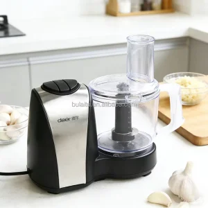 Electric Portable Food Processor Grinder Slicer Shredder Mixing 1.8L Food Grade Safe Hygienic for Home Kitchen Restaurant