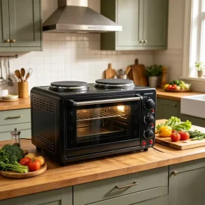 Electric Powder Coating Air Fryer Steam Countertop Oven Pizza Oven Baking Oven Countertop Ovens Double Door