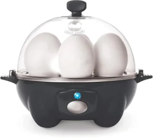 Electric Rapid Plastic Egg Cooker & Boiler with 7 Egg Capacity for Household Use