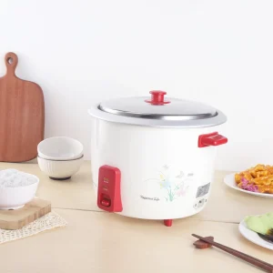 Electric Rice Cooker 1.8L 220V 700W Drum Shape Rice Cooker Household Kitchen Appliance Cooker