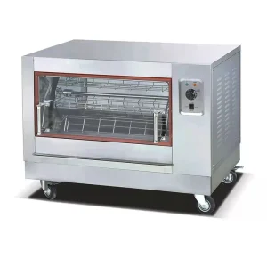 Electric Rotary Chicken Rotisserie Oven Griller Asador De Pollos Shawarma Grill BBQ Machine Rotisseries