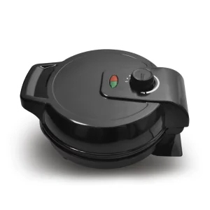 Electric Round Waffle Maker with Adjustable Temperature Control
