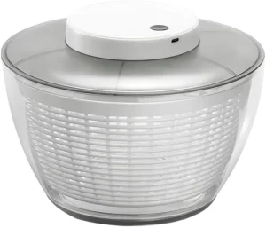 Electric Salad Spinner Large 4.75L Vegetable Washer Dryer Dishwasher Safe Lettuce Cleaner and Dryer