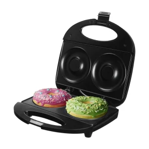Electric Sandwich Maker With Waffle Plate Household and Use Built in Cord Wrap Contact Grill