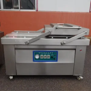 Electric Semi Automatic Vacuum Sealer for Seafood Sausage Fish & Meat Packaging with Film