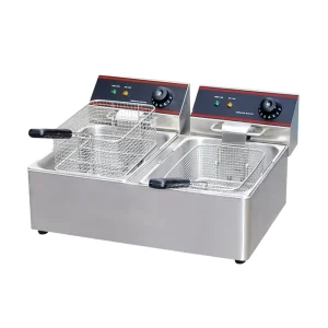 Electric Single Tank Stainless Steel Deep Fryer Machine for Potato Chips & Chicken 220V Restaurant Applicable Capacity